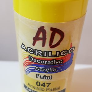 Acrilico AD Amarillo pastel 047
