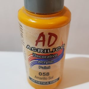 Acrilico AD Amarillo sol 058