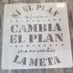 Stencil 30 cm x 30 cm EqArte 1000