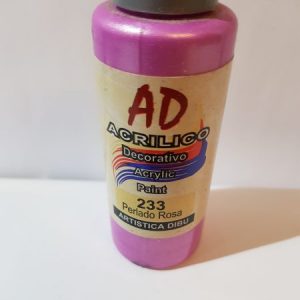 Acrílico AD Perlado rosa 233