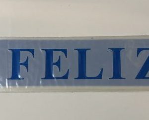 Stencil Mnii 17 cm x 4.5 cm EqArte 326