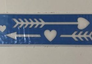 Stencil Mini 17 cm x 4.5 cm EqArte 330