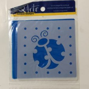 Stencil Chico 10 cm x 10 cm EqArte 804