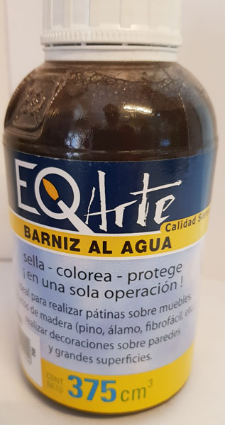 Barniz al agua 375 cm³ Caoba