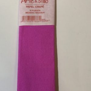 Papel crepe Rosado
