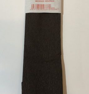 Papel crepe Negro