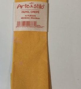 Papel crepe Amarillo