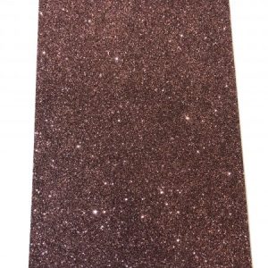 Goma eva Glitter Marrón
