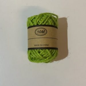 Hilo rustico Verde manzana