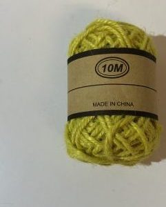 Hilo rustico Amarillo