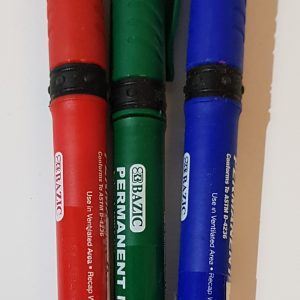Marcadores permanentes varios colores