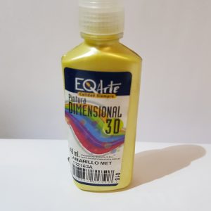 Pintura dimensional 3D 40 ML Amarillo metalizado