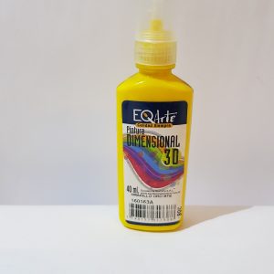 Pintura dimensional 3D 40 ML Amarillo oro brillante