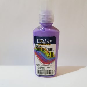 Pintura dimensional 3D 40 ML Lila brillante