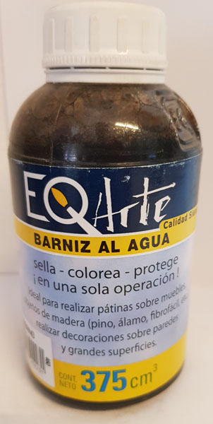 Barniz al agua 375 cm³ Habano