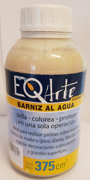 Barniz al agua 375 cm³ Natural