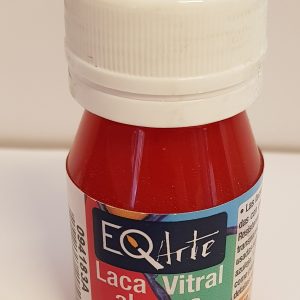 Laca vitral al agua 37 cm³  Rojo navidad