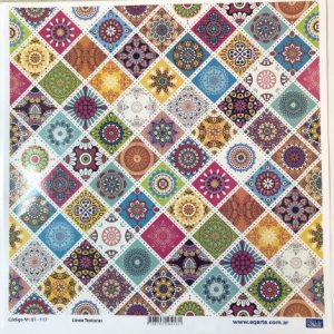 Lamina EqArte 31 cm x 31.5 cm Linea texturas 01-117