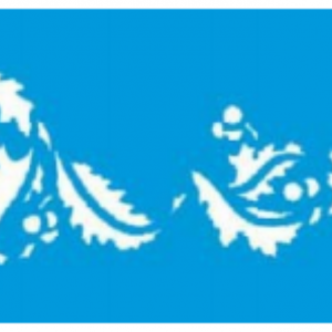 Stencil LitoArte 28.6 cm x 8.4 cm STE 011