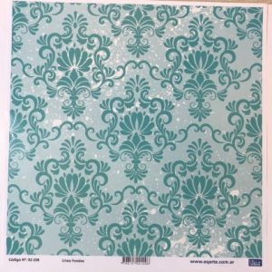 Lamina EqArte 31 cm x 31.5 cm Linea fondos 02-208
