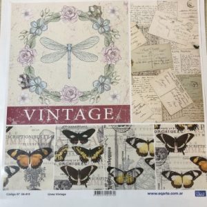 Lamina EqArte 31 cm x 31.5 cm Linea vintage 04-415
