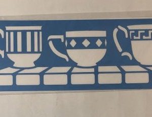 Stencil LitoArte 28.6 cm x 8.4 cm STE 044