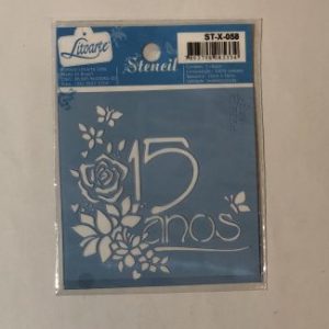 Stencil LitoArte 10 cm x 10 cm ST-X 058