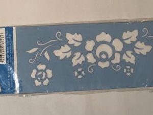 Stencil LitoArte 17 cm x 6.5 cm STP 079