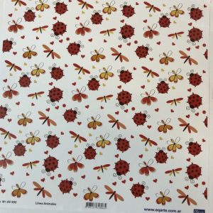 Lamina EqArte 31 cm x 31.5 cm Linea animales 09-900