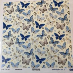 Lamina EqArte 31 cm x 31.5 cm Linea animales 09-911