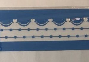 Stencil LitoArte 17 cm x 6.5 cm STP 102