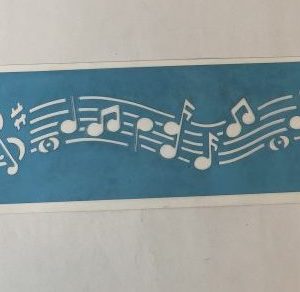 Stencil LitoArte 28.6 cm x 8.4 cm