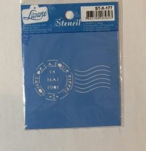 Stencil LitoArte 10 cm x 10 cm ST-X 177
