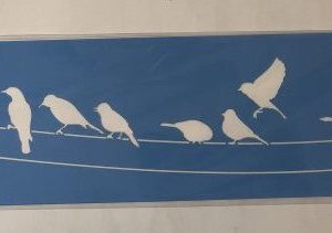 Stencil LitoArte 28.6 cm x 8.4 cm