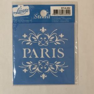 Stencil LitoArte 10 cm x 10 cm ST-X 252