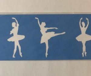 Stencil LitoArte 28.6 cm x 8.4 cm STE 263