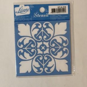 Stencil LitoArte 10 cm x 10 cm ST-X 318
