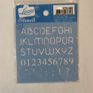 Stencil LitoArte 10 cm x 10 cm ST-X 349
