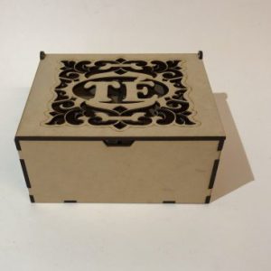 Caja de te 4 reparticiones