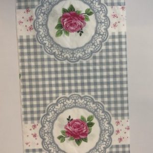 Servilleta Flores 20