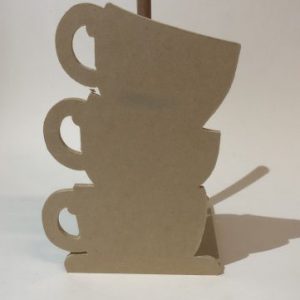 Porta rollo servilletas de cocina tazas