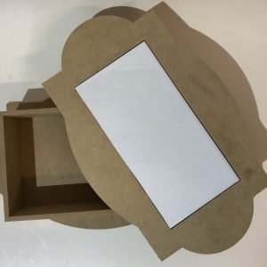 Caja Alhajero con azulejo de 10x20 para sublimar
