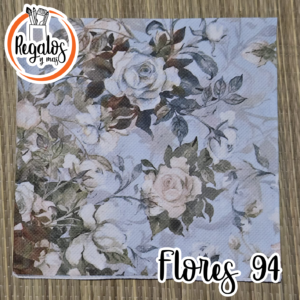 Servilletas Flores 94