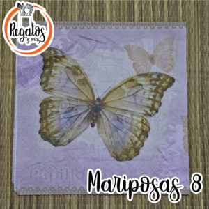Servilleta Mariposas 8