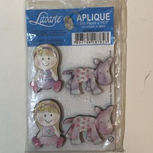 Aplique MDF LitoArte