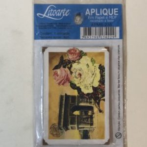 Aplique MDF LitoArte