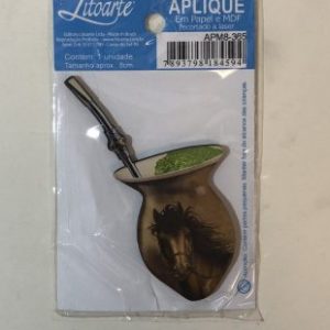 Aplique MDF LitoArte