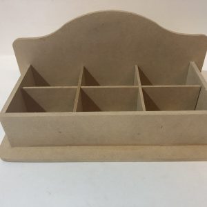Caja de te con 6 reparticiones