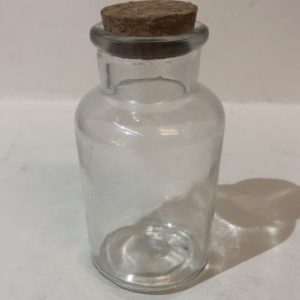 Botella con tapa de corcho