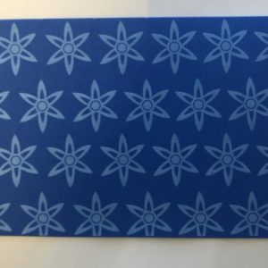 Goma eva estampada Azul